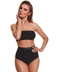 schwarzes Set mit zwei breiten Gummibändchen am Rücken - vergleichen und günstig kaufen